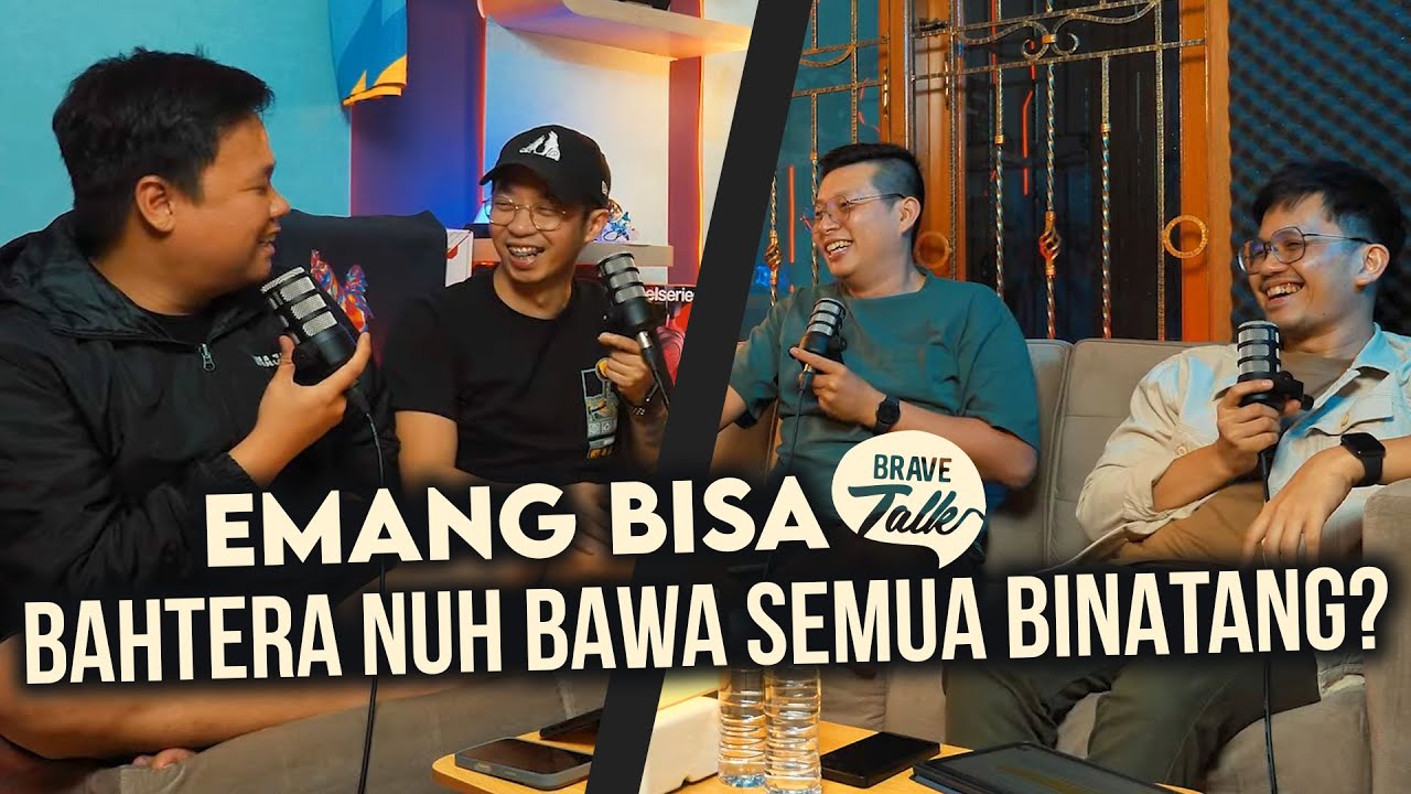 AIR BAH DI ZAMAN NABI NUH, BANJIR SEDUNIA ATAU BANJIR LOKAL DOANG SIH? - Brave Talk cover art