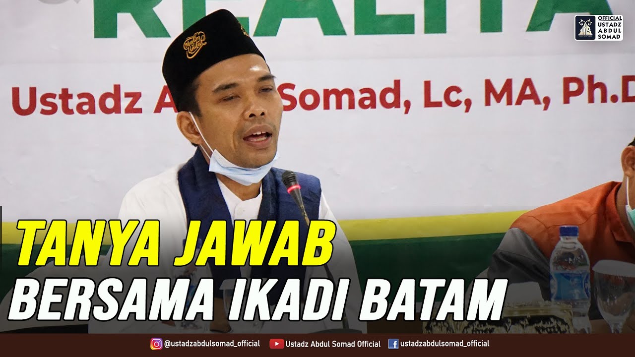 TANYA JAWAB BERSAMA IKADI BATAM | Kajian bersama IKADI Kota Batam, 28.1.2021 cover art