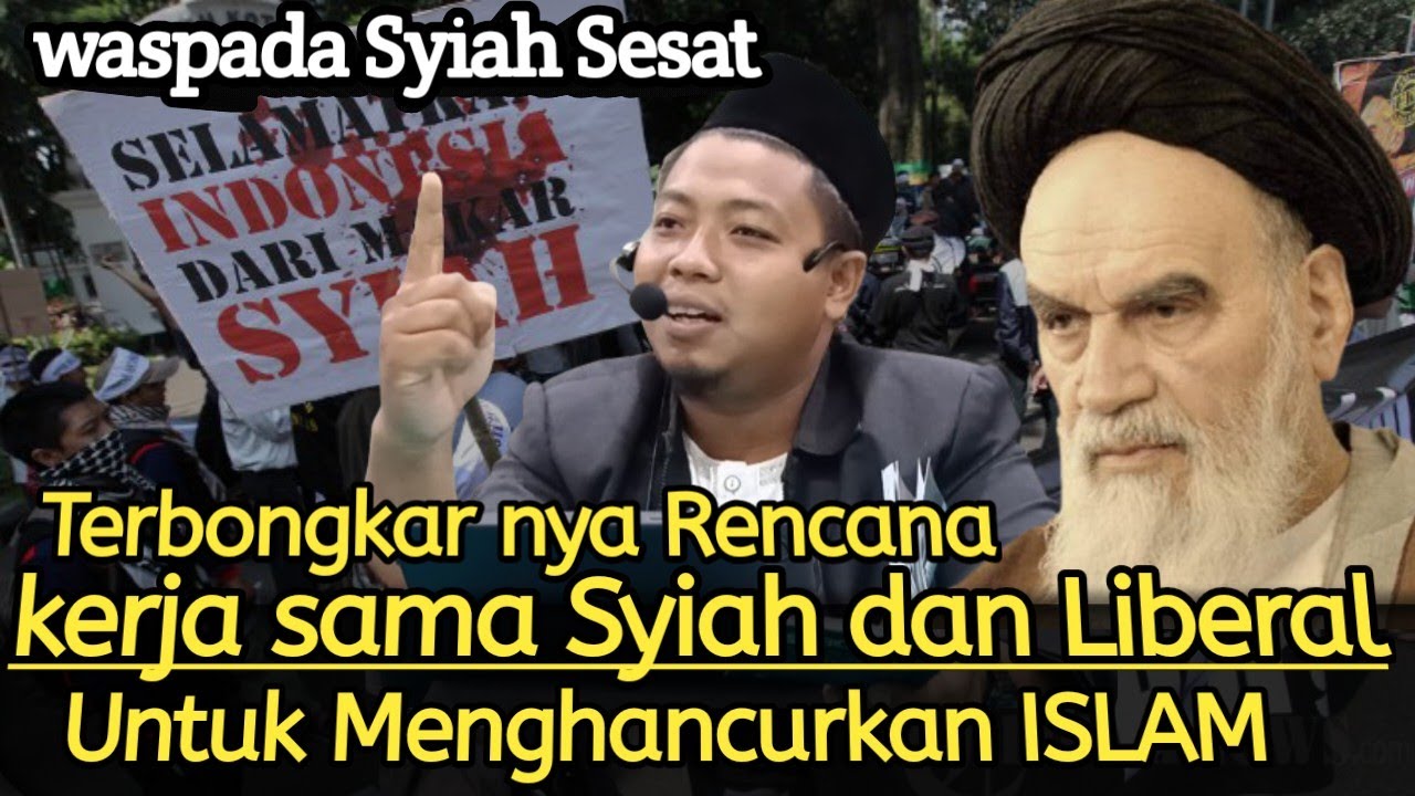 mengerikan, Ustadz ini bongkar Aliran sesat syiah berkerja sama dengan liberal menghancurkan Islam cover art