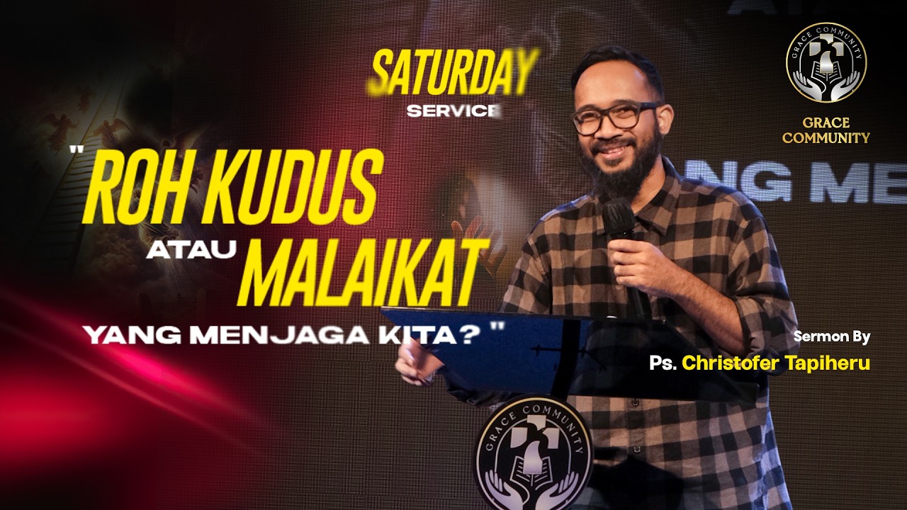 "ROH KUDUS ATAU MALAIKAT YANG MENJAGA KITA?" - Ps. Christofer Tapiheru - 25 April 2025 cover art