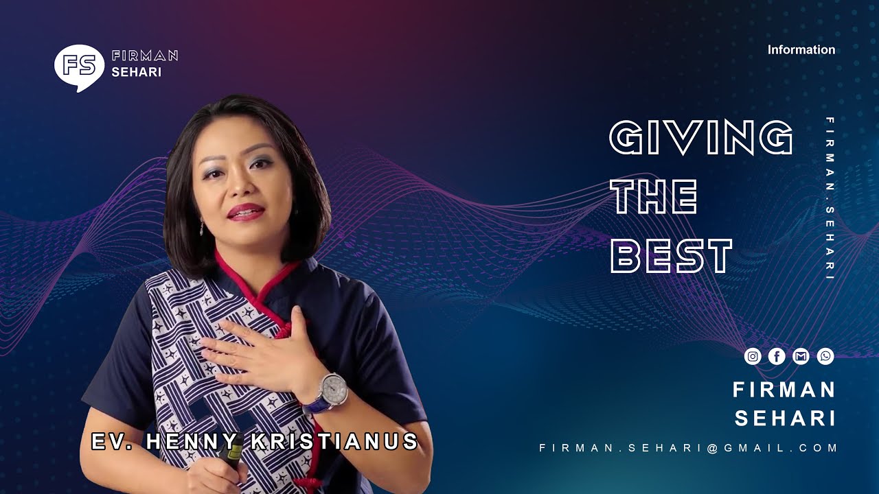 GIVING THE BEST - HENNY KRISTIANUS - Firman Sehari cover art