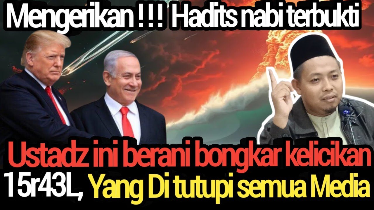 Mengerikan,, perkataan Nabi terbukti tentang Akhir zaman bahwa Y4hud! itu penghianat 'Ust M Ridwan' cover art
