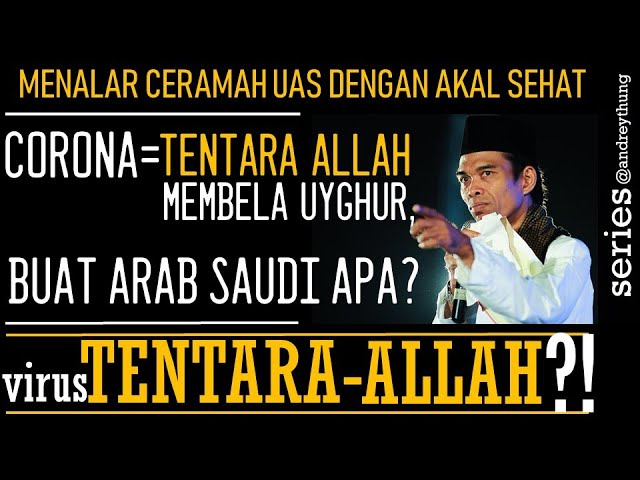 Arab Saudi Kuatir Penyebaran Corona, akibat Virus Tentara Allah versi UAS? Belajar dr Ibnu Al-Khatib cover art