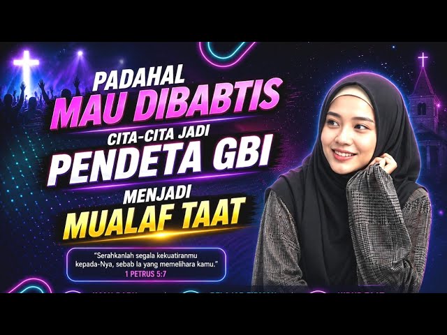 PDT GBI JAKARTA CANTIK MASUK ISLAM KARENA TONTON DEBAT DONDY TAN SAATNYA KEMBALI KE FITRAH cover art
