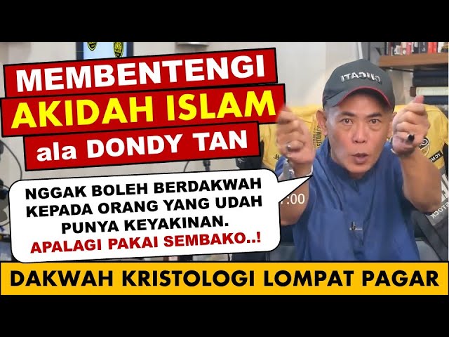 🔴 Kristologi Dondy Tan Membentengi Umat Muslim.. Kok ada yang ANEH ya? cover art
