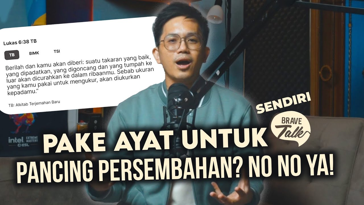 BERILAH MAKA KAMU AKAN DIBERI. EMANG ITU AYAT BUAT PERSEMBAHAN YA? - Brave Talk cover art