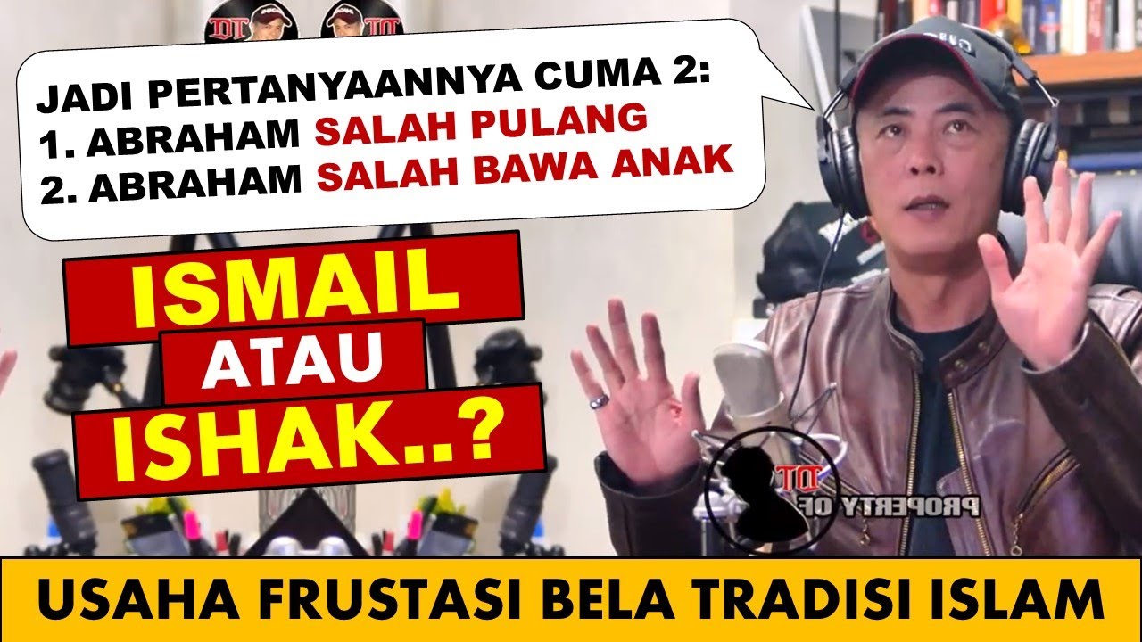 🔴 Frustasi.. Dondy Tan cari Pembenaran Nabi Ismail yang Dikurbankan Abraham cover art