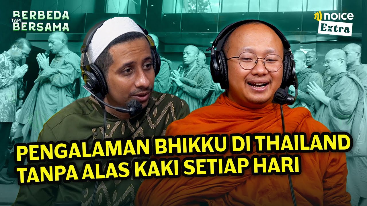 BHANTE GAK PAKE SANDAL DAN JALAN KAKI BUDAYA DARI THAILAND - BERBEDA TAPI BERSAMA HABIB JAFAR cover art