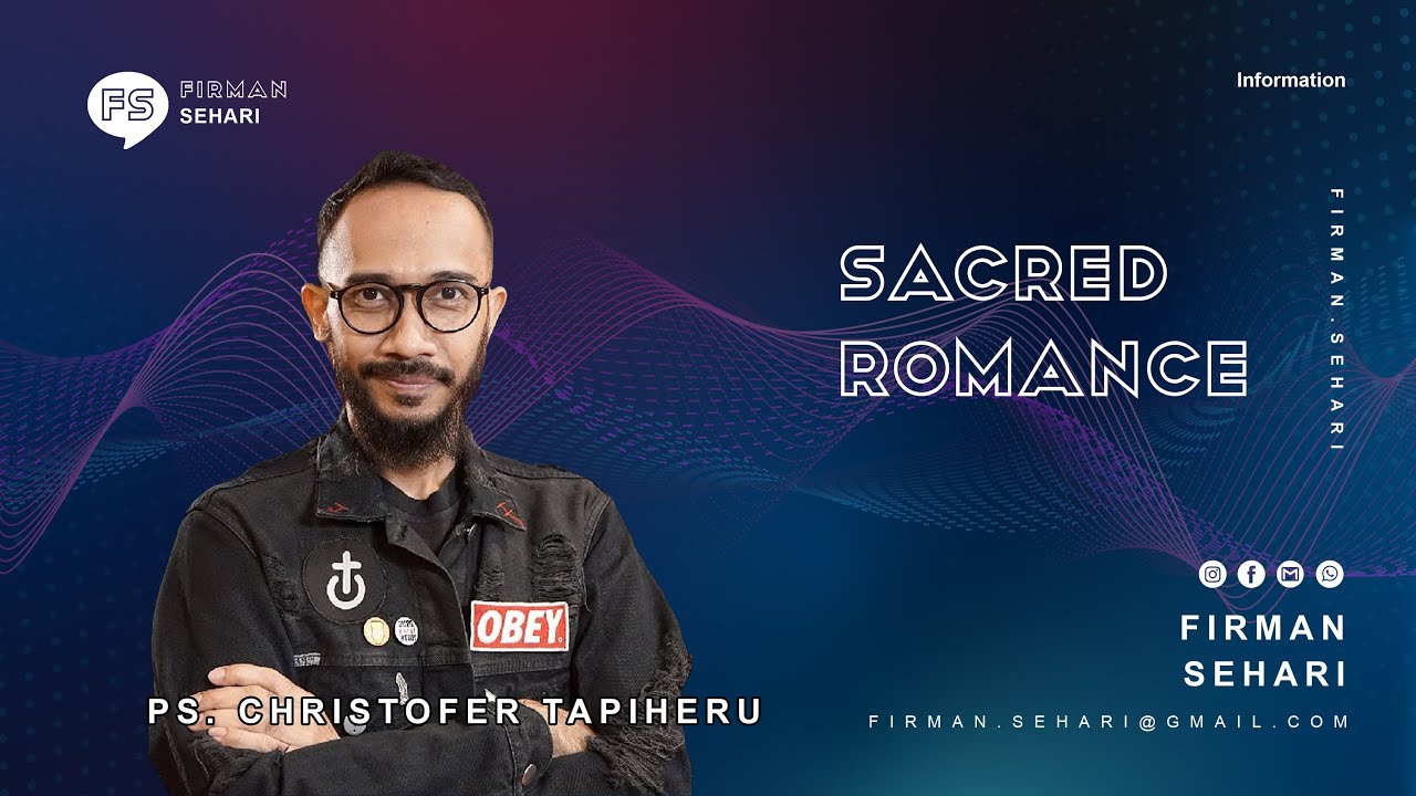 SACRED ROMANCE - PDT. CHRISTOFER TAPIHERU - Firman Sehari cover art