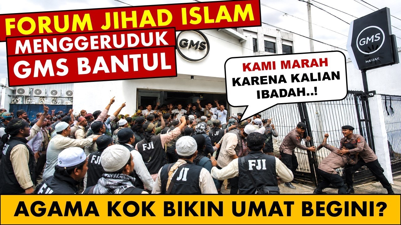 🔴 Umat Agama Damai mengunjungi GMS Bantul