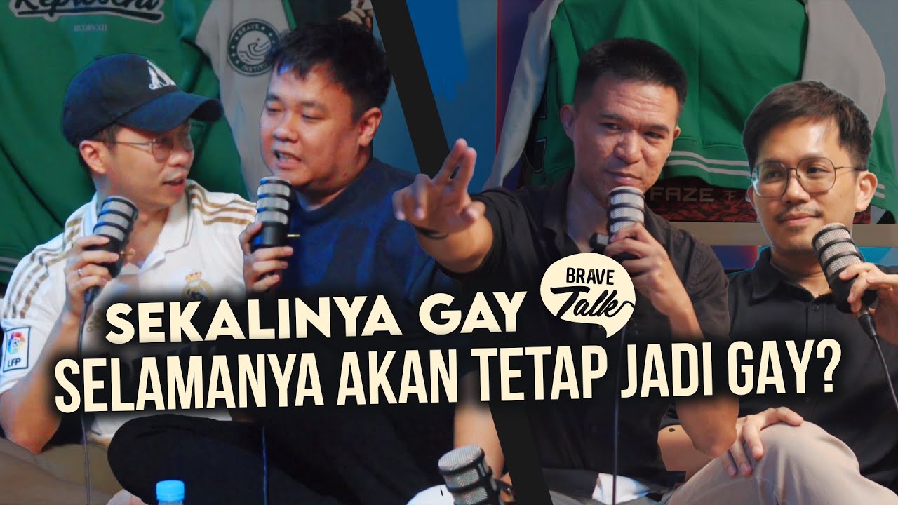 KOK BISA CINTA DUA PRIA JADI HAL PALING BERHARGA DALAM HIDUP BELIAU?! - Brave Talk cover art