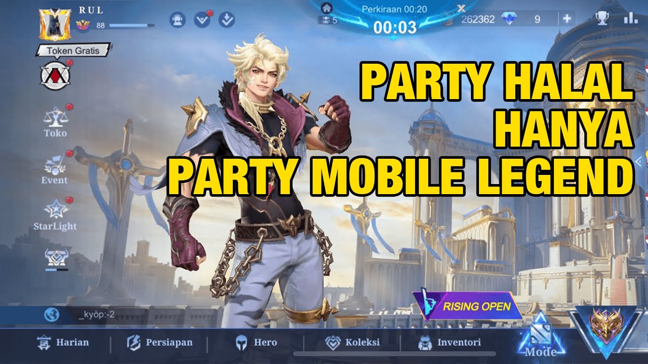 Party Halal hanyalah Party Mobile Legend cover art