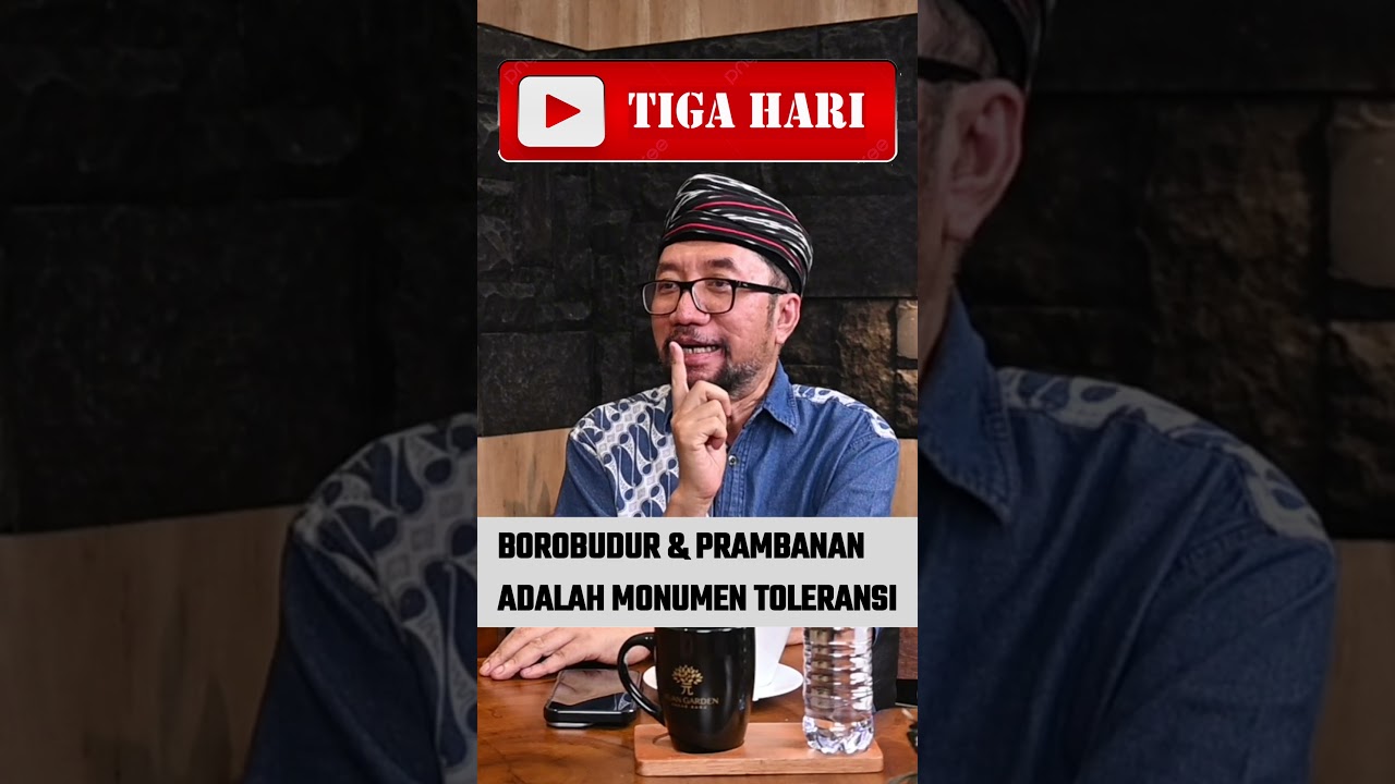 Candi Borobudur dan Prambanan monumen toleransi - Bambang noorsena & Elia myron #tigahari cover art