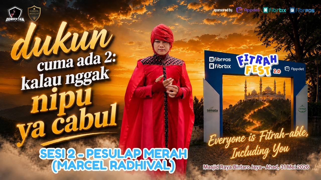 SESI 2 FITRAH FEST   MARCEL PESULAP MERAH cover art