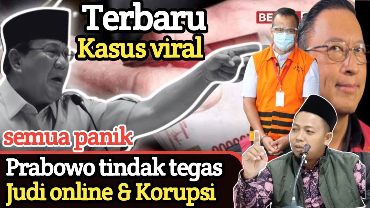 Presiden Prabowo tegas mengusut tuntas Korupsi & jud! Online 'Ustadz Muhammad Ridwan' cover art