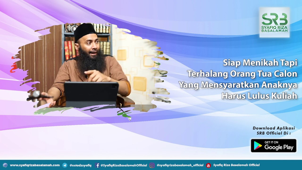 Siap Menikah Tapi Terhalang Orang Tua Calon Yang Mensyaratkan Anaknya Harus Lulus Kuliah cover art