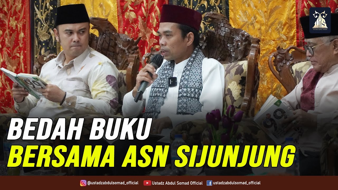 BEDAH BUKU 99 TANYA JAWAB SHOLAT BERSAMA BUPATI DAN ASN SIJUNJUNG 1.7.2022 cover art