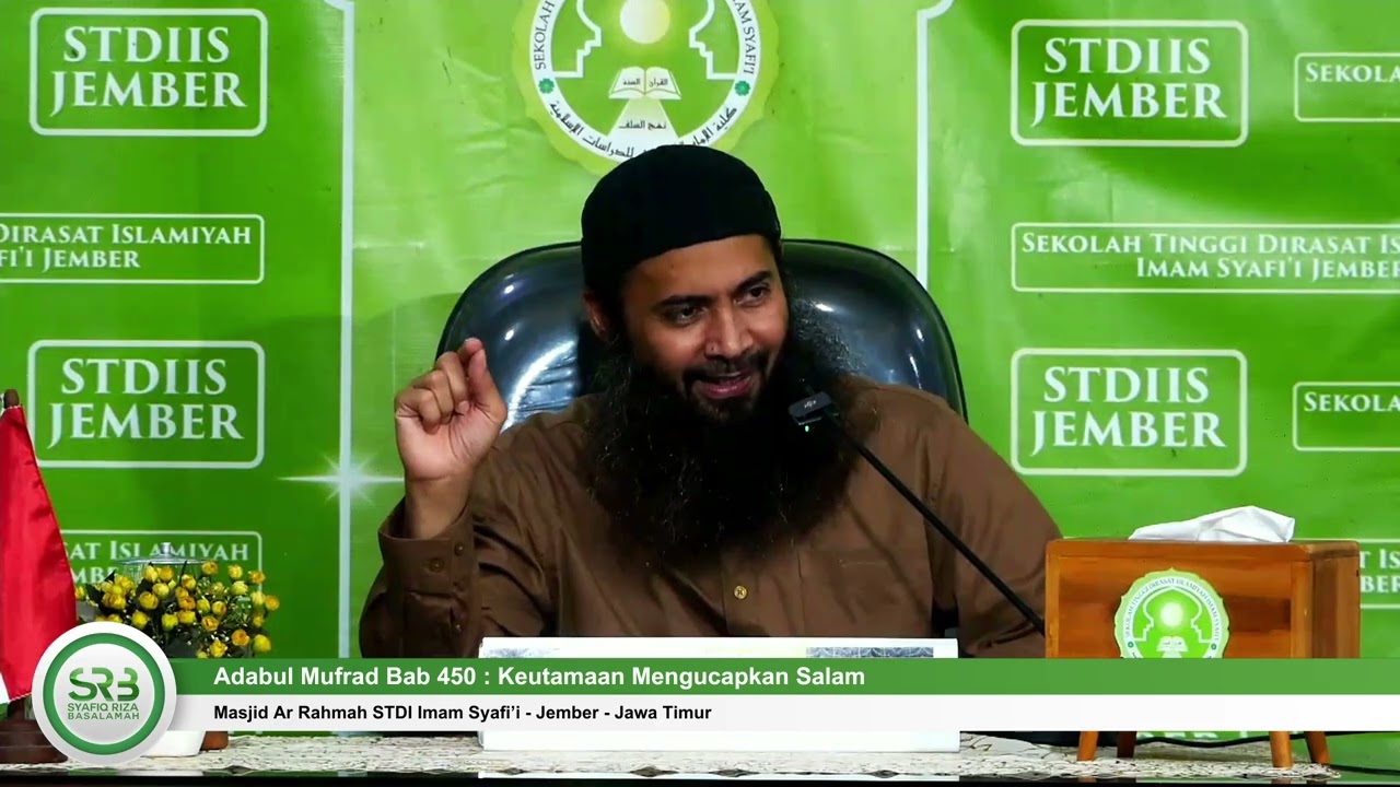 Adabul Mufrad Bab 450 : Keutamaan Mengucapkan Salam - Ustadz Dr Syafiq Riza Basalamah MA cover art