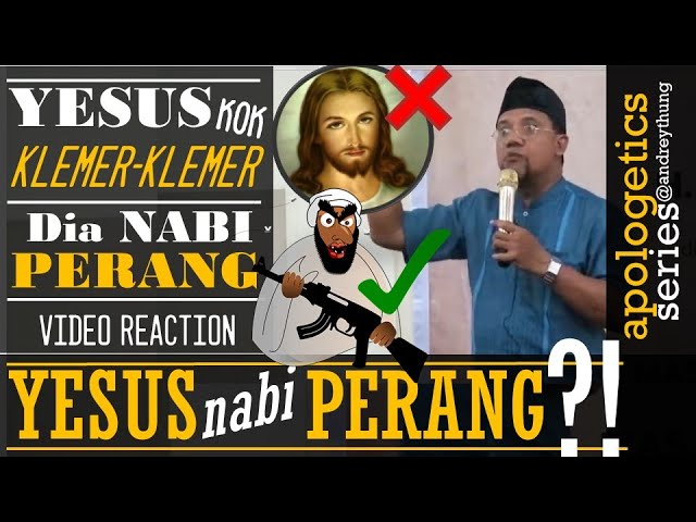 Yesus kok Klemer-klemer, Nabi itu Berper4ng? | Menjawab Argumen Ustadz Kainama cover art