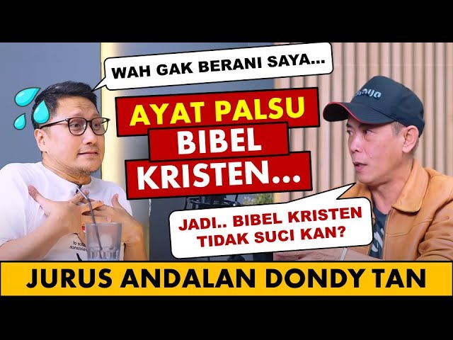 🔴 Bibel Kristen Tidak Suci karena ada Ayat yang Tidak Asli | Menjawab Polemik Dondy Tan cover art