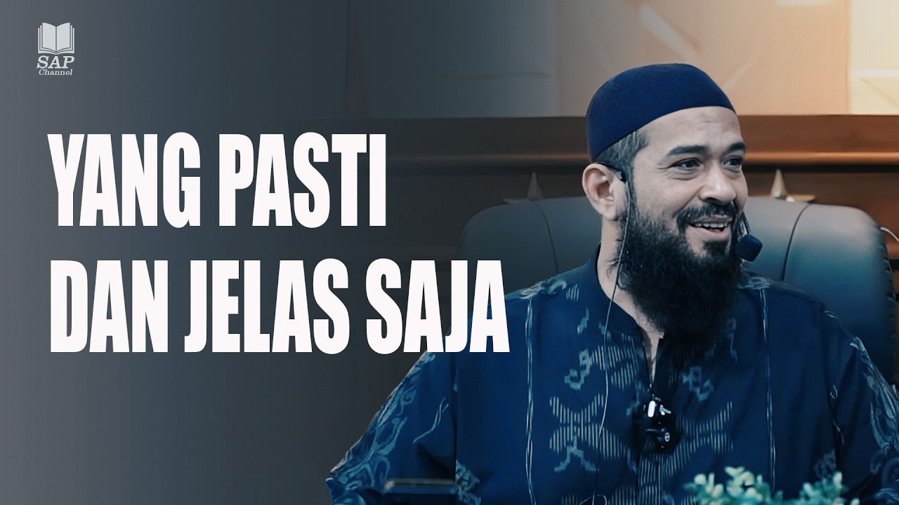 YANG PASTI DAN JELAS SAJA⁉️| USTADZ SUBHAN BAWAZIER cover art