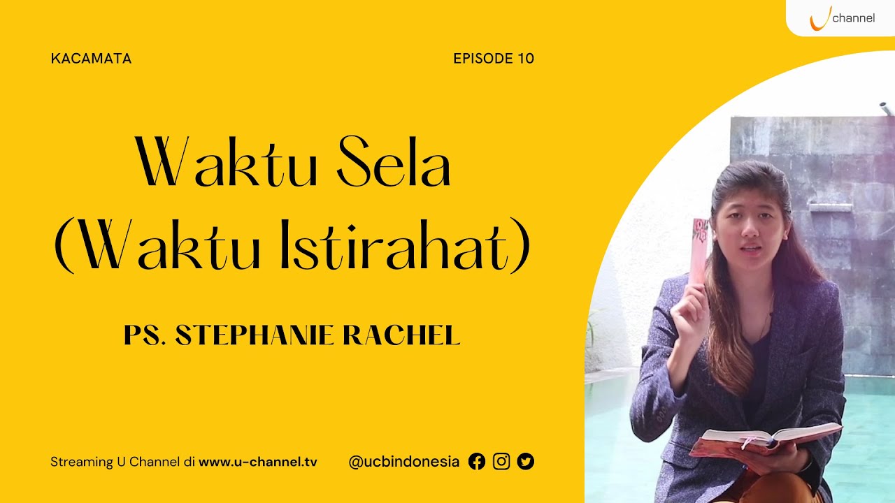 KACAMATA - Ps. Stephanie Rachel - Waktu Sela (Waktu Istirahat) cover art