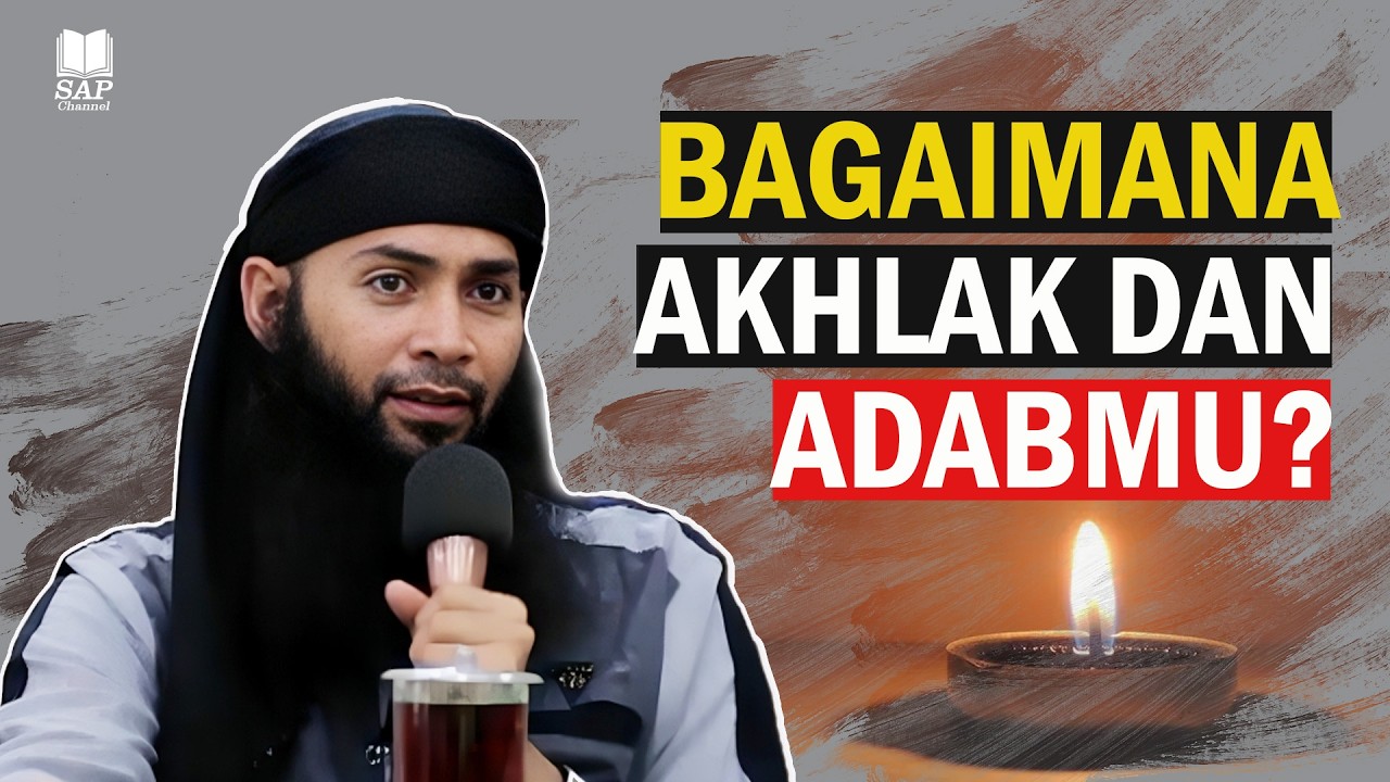 BAGAIMANA AKHLAK DAN ADABMU⁉️| USTADZ SYAFIQ RIZA BASALAMAH cover art