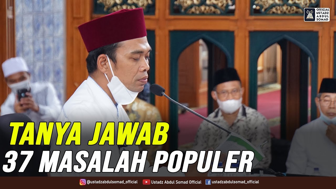 TANYA JAWAB 37 MASALAH POPULER | Masjid Al-Azhar Bekasi, Jawa Barat 26.10.2021 cover art