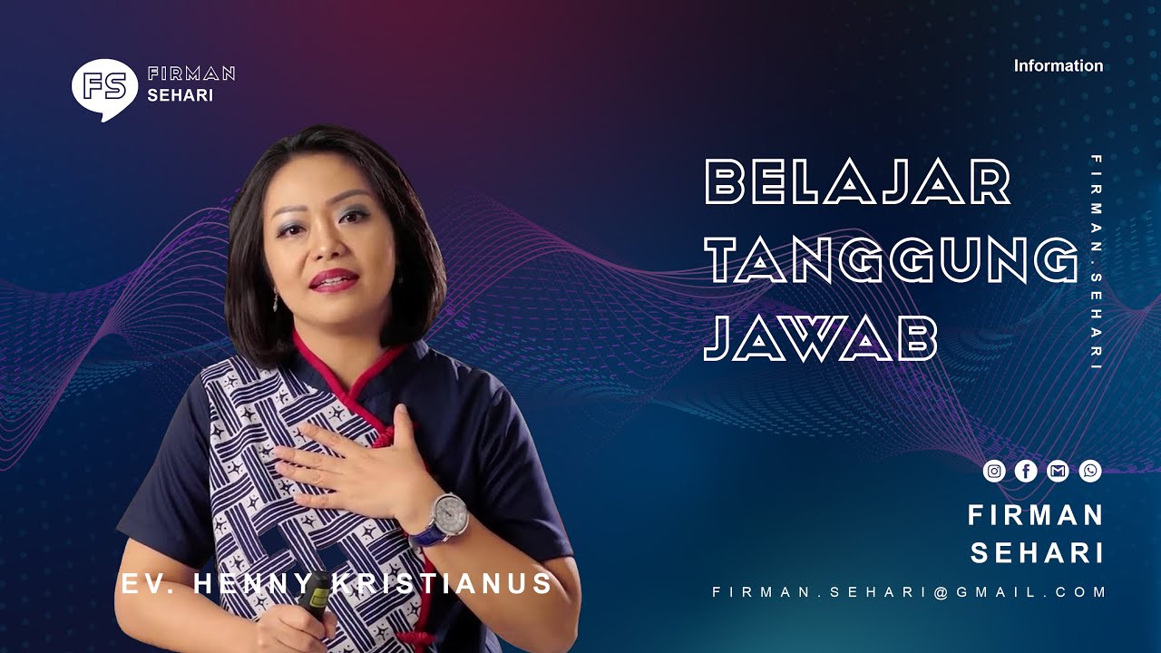 BELAJAR TANGGUNG JAWAB - HENNY KRISTIANUS - Firman Sehari cover art