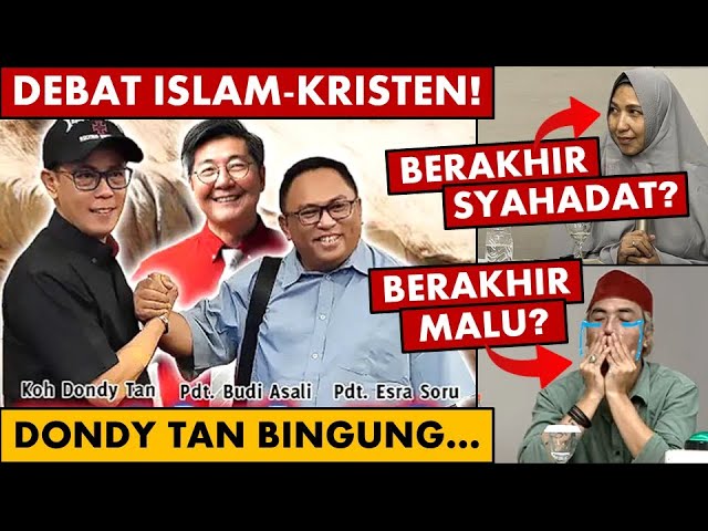 🔴 Debat Islam-Kristen berakhir Syahadat atau Malu? Nubuat Yesaya 53 | Esra Soru Umar Dondy Tan cover art