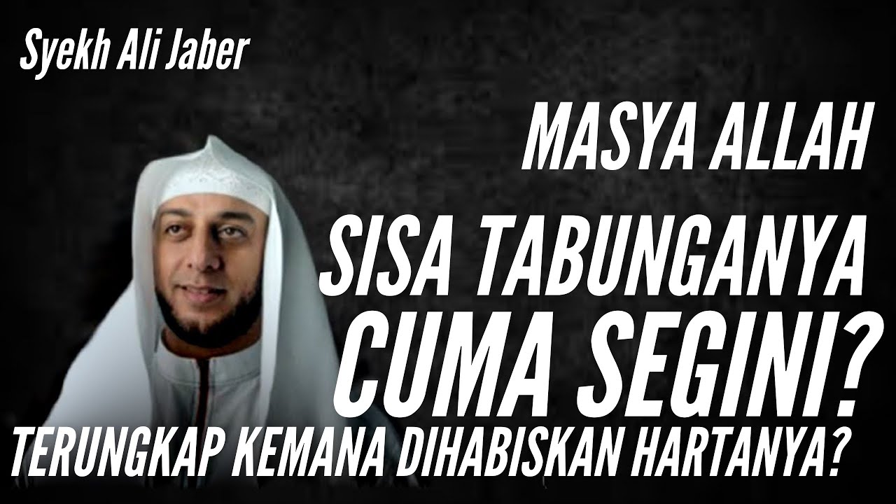 segini tabungan Syekh Ali Jaber? ketika meninggal mengharukan Part2 with Syekh Muhammad cover art
