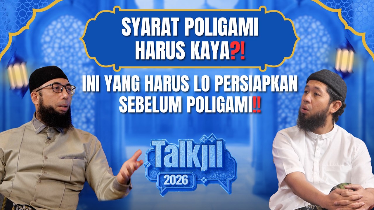 LO PENGEN POLIGAMI? INI YANG HARUS LO PERSIAPKAN‼️