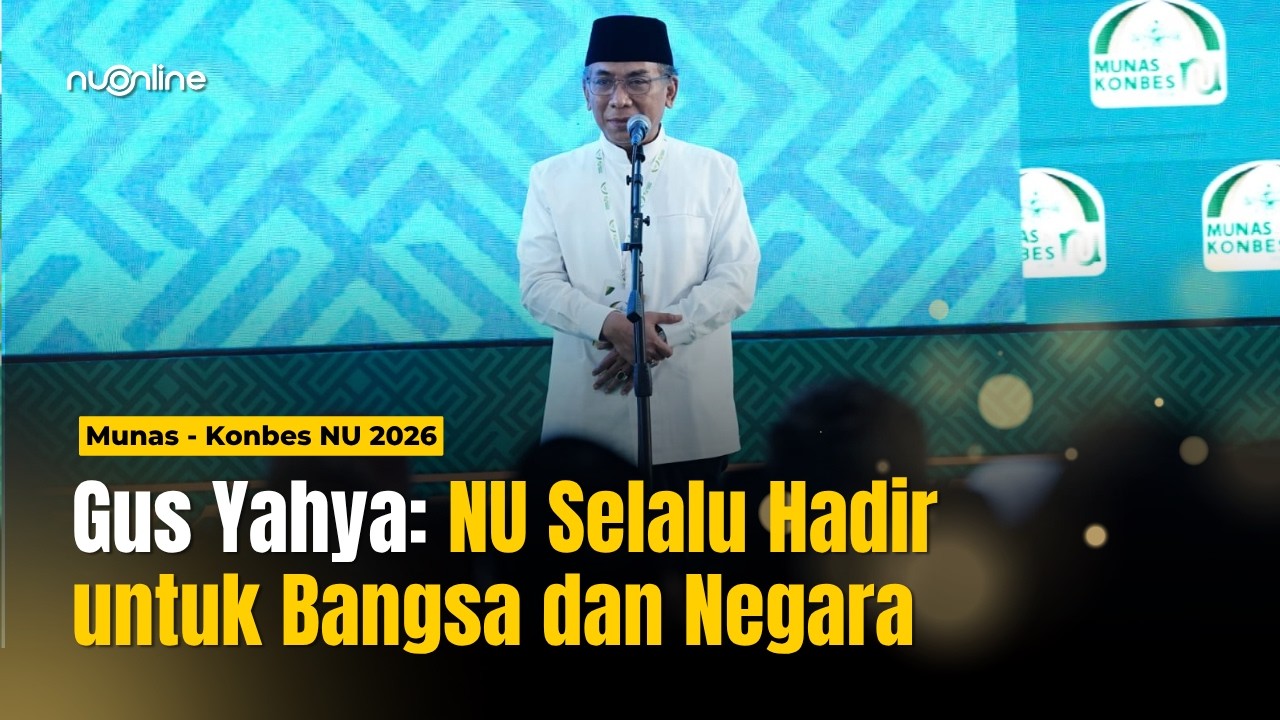 Di Hadapan Presiden, Ketum PBNU: Pertolongan Allah Akan Datang, Kemenangan Sudah Dekat cover art