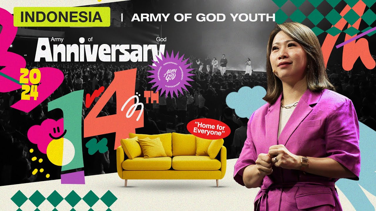 Indonesia | Army of God Anniversary : Home for Everyone - Ps. Margaret Wu (Youth) (GMS Church) cover art