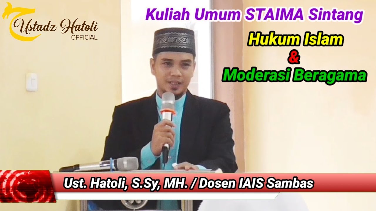 Hukum Islam & Moderasi Beragama