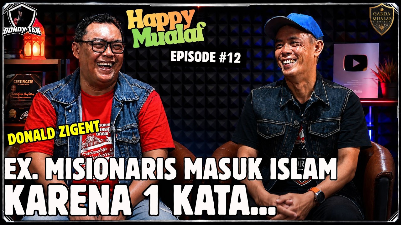 Happy Mualaf Eps 13 - EX MISIONARIS MASUK ISLAM KARENA 1 KATA... - Ronald Zigent cover art