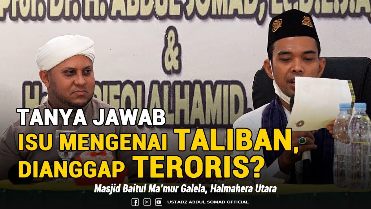 TANYA JAWAB TERBARU!!! -"TALIBAN DIANGGAP TERORIS? PENJELASAN UAS " - Masjid Baitul Makmur Galela. cover art