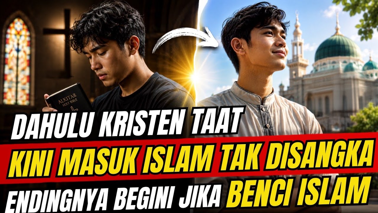 DITOLAK IBADAH DI GEREJA KONSULTASI KE DONDY TAN AKHIRNYA SAYAHADAT MASUK ISLAM cover art
