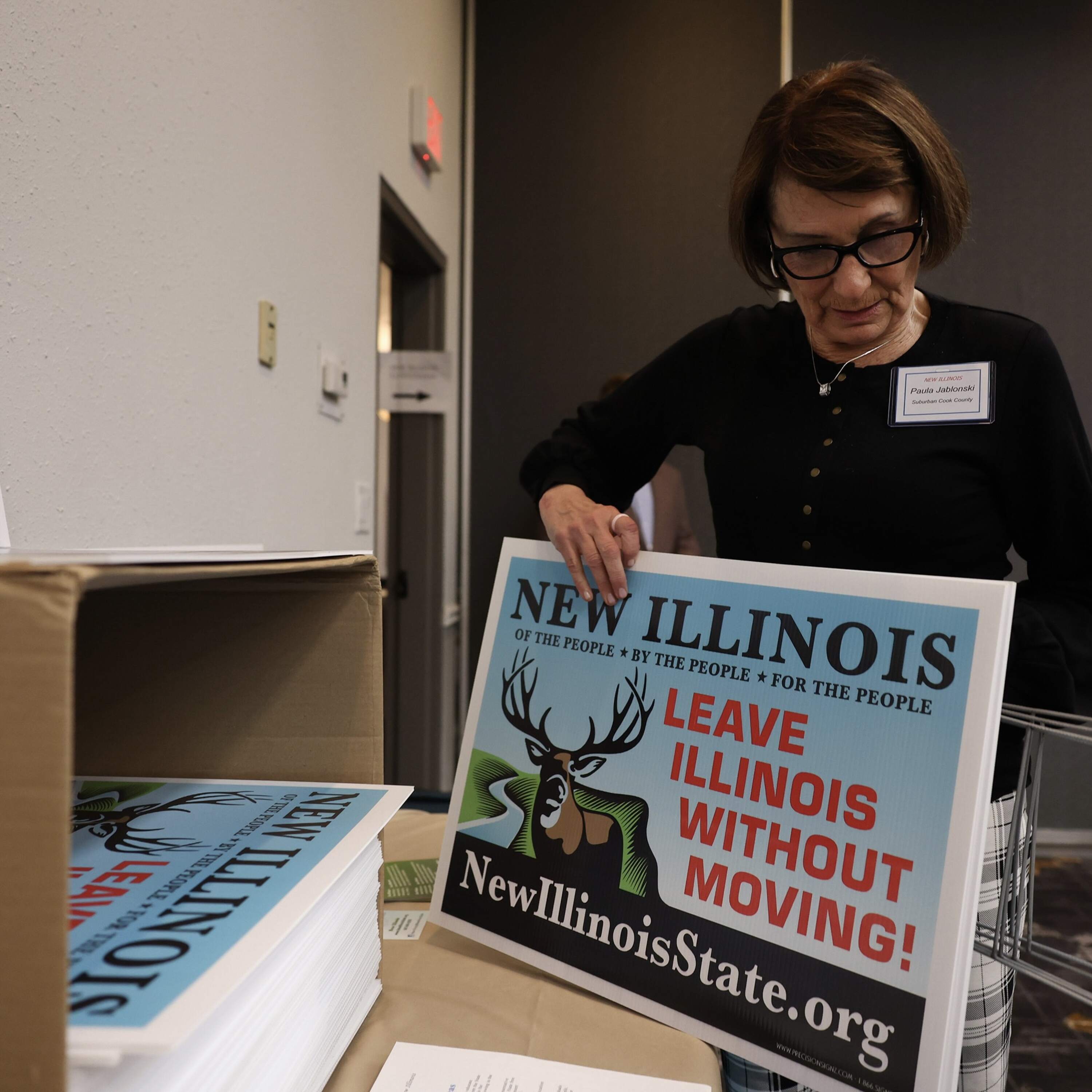 The growing movement to secede from Illinois and become the 51st state cover art