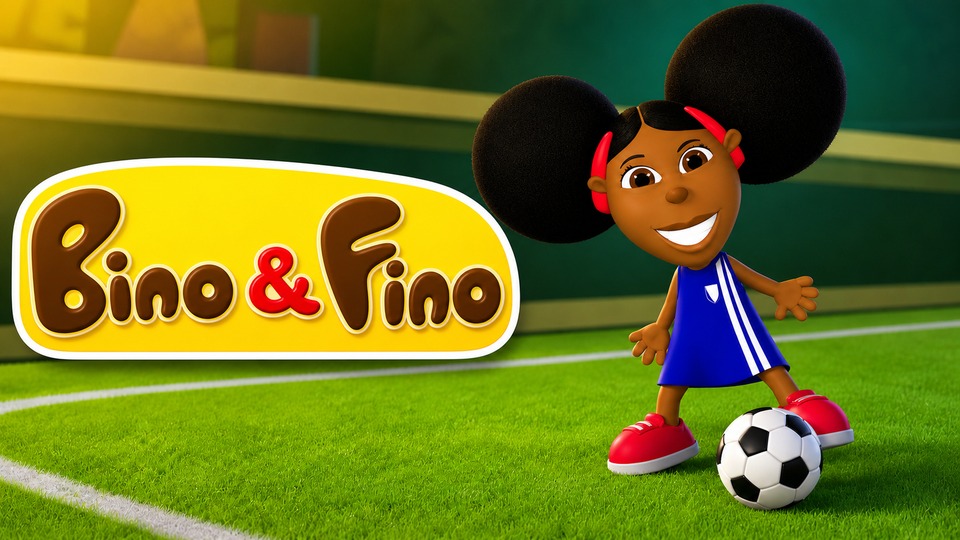 Girl Beats Boys At Football! - Bino and Fino Full Episode 3 Kids Learning Video