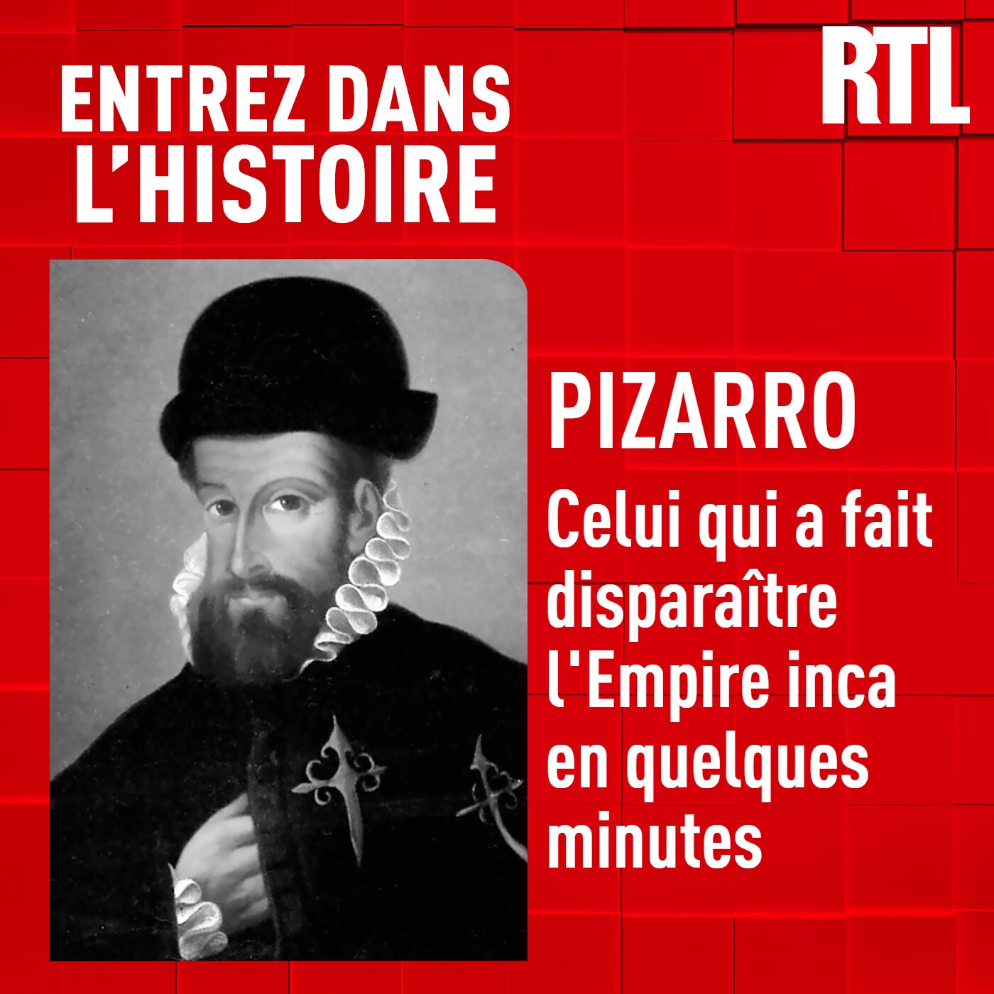 Pizarro, celui qui a fait disparaître l'Empire Incas en quelques minutes cover art