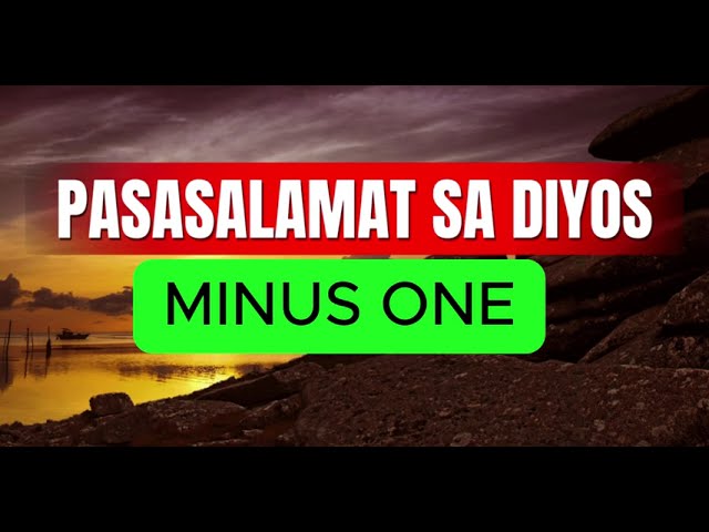 PASASALAMAT SA DIYOS - INSTRUMENTAL  by Rodel Socorro cover art