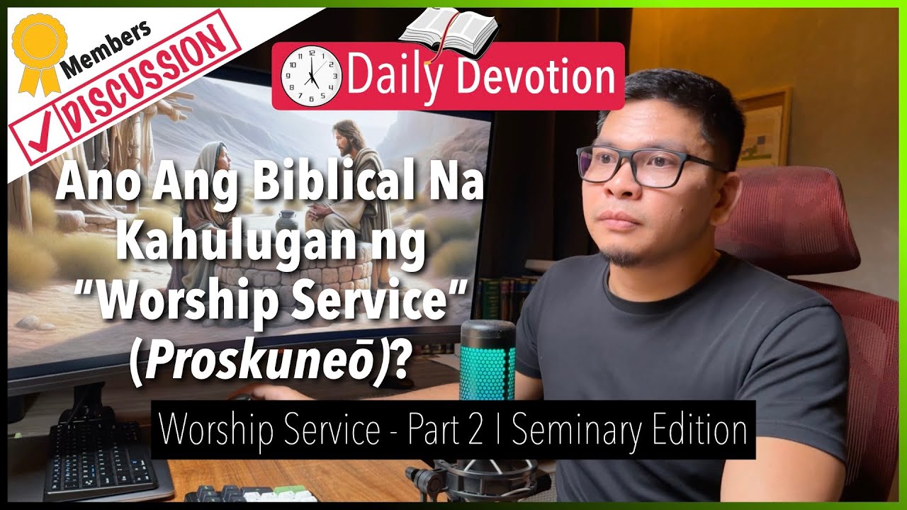 Ano Ang Biblical Na Kahulugan ng “Worship Service”(Proskuneō)?- Worship Service cover art