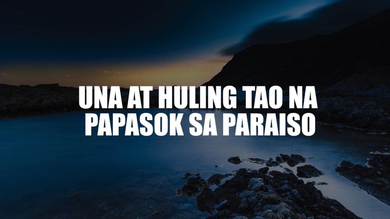 Ang Una at Huling tao na Papasok sa Paraiso cover art