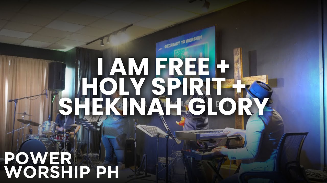 I am free + Holy Spirit + Shekinah Glory cover art