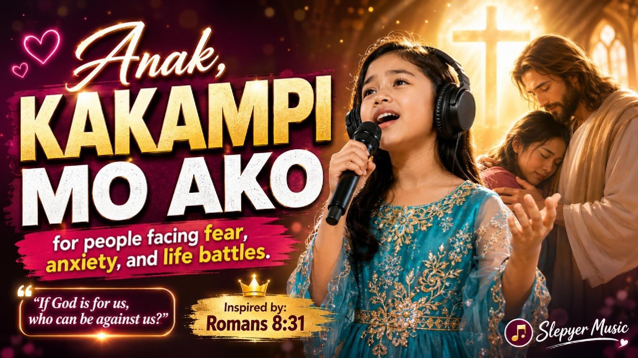 ANAK KAKAMPI MO AKO | Tagalog Worship Song for Fear, Anxiety & Life Battles cover art