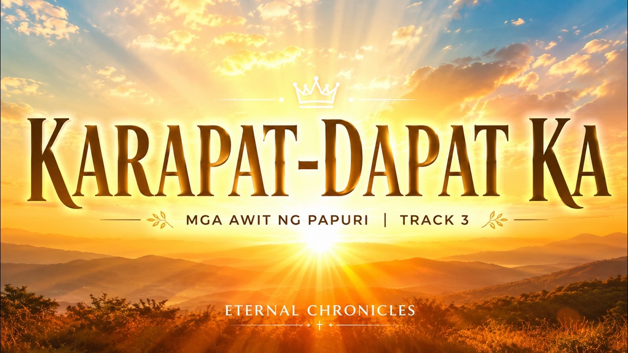 Karapat-dapat Ka | Mga Awit ng Papuri 2026 (Pahayag 4:11) cover art