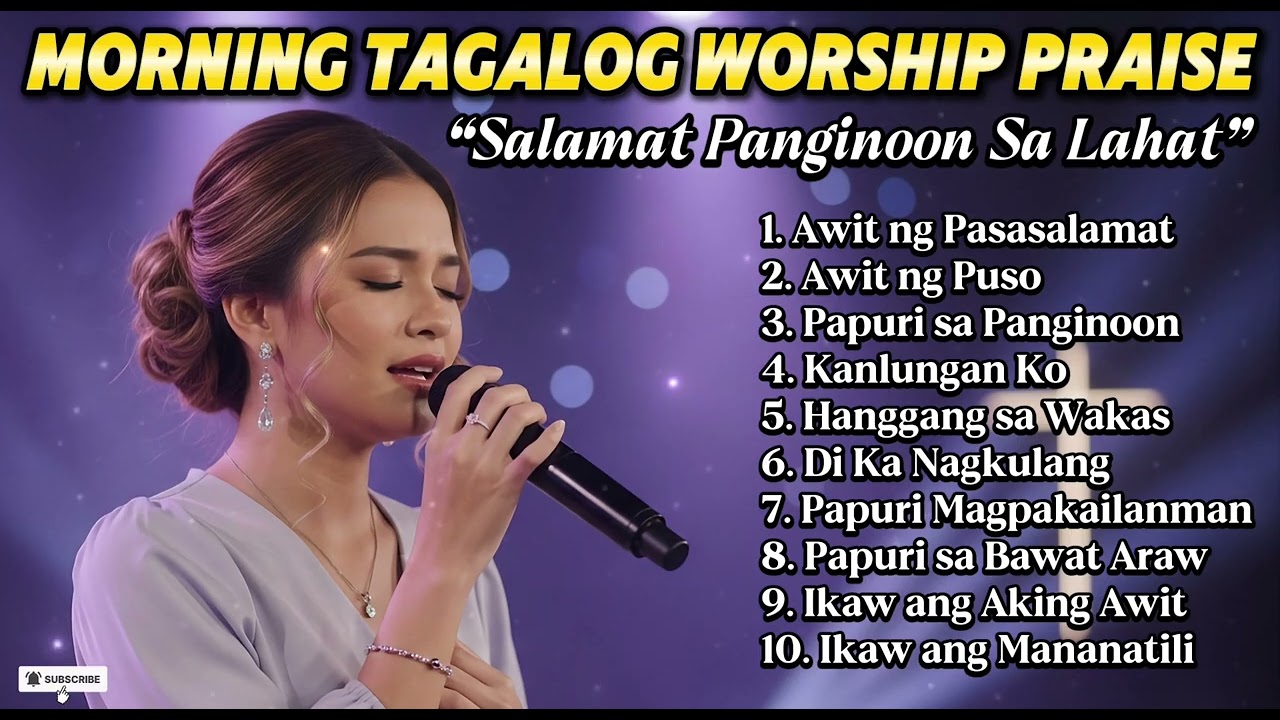 Morning Tagalog Worship Songs 2026 🌅 Salamat Panginoon sa Lahat || Best Praise & Worship Collection cover art