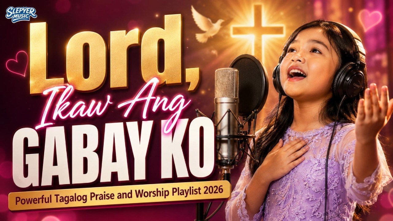 IKAW ANG GABAY KO 🙏 Powerful Tagalog Praise and Worship Playlist 2026 | Slepyer Music cover art