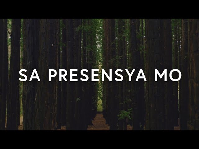 Sa Presensya Mo (Bisaya Lyrics Video) | Cover by Melvin | Written by Jerome Suson cover art